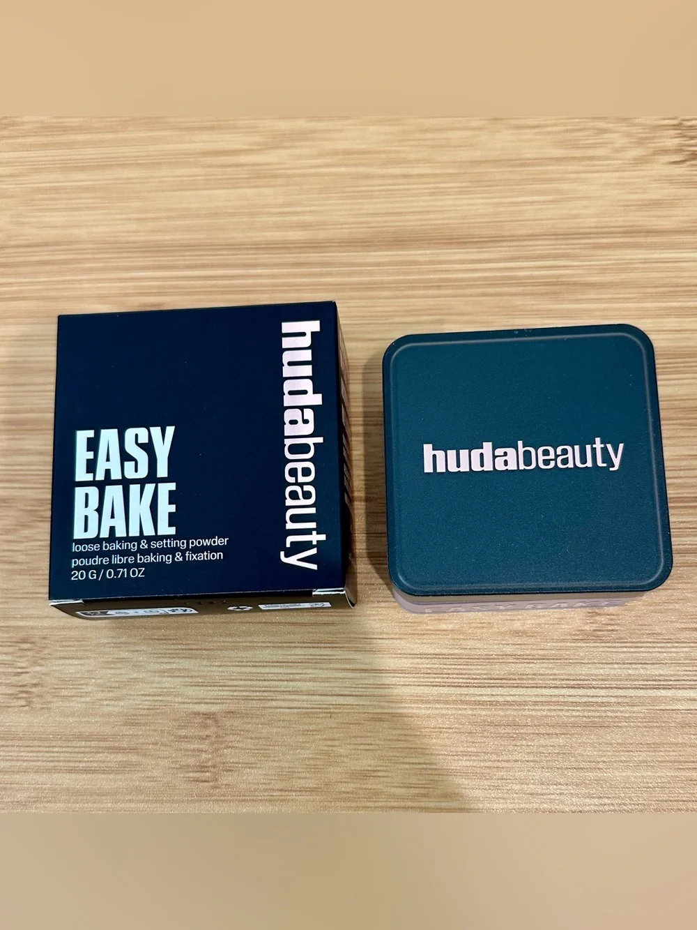 NWB Huda Beauty Easy Bake Loose Baking & Setting Powder Shade Ube Birthday Cake